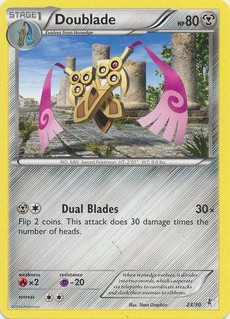 Doublade (23/30) [XY: Trainer Kit 1 - Bisharp] | Good Games Cannington