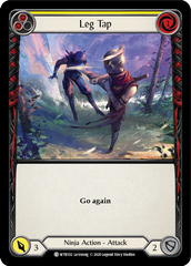 Leg Tap (Yellow) [U-WTR102] (Welcome to Rathe Unlimited)  Unlimited Rainbow Foil | Good Games Cannington