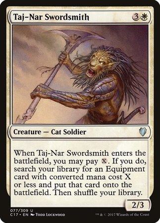 Taj-Nar Swordsmith [Commander 2017] | Good Games Cannington