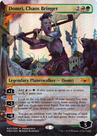 Domri, Chaos Bringer [Mythic Edition] | Good Games Cannington