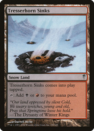 Tresserhorn Sinks [Coldsnap] | Good Games Cannington