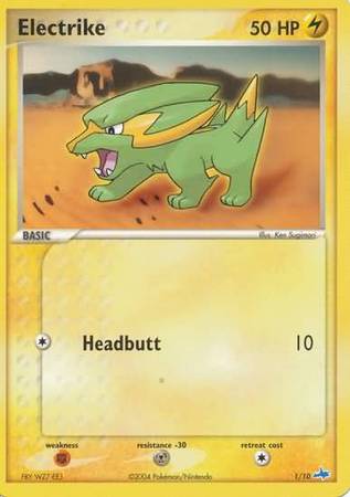 Electrike (1/10) [EX: Trainer Kit - Latios] | Good Games Cannington