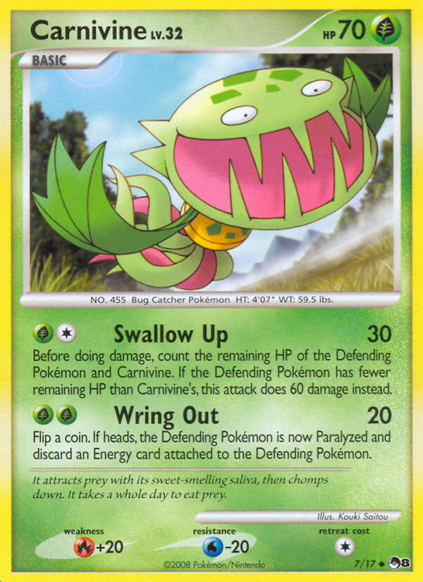 Carnivine (7/17) [POP Series 8] | Good Games Cannington