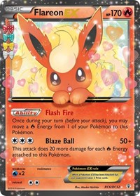 Flareon EX (RC6/RC32) [Generations: Radiant Collection] | Good Games Cannington