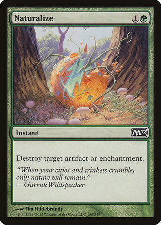 Naturalize [Magic 2012] | Good Games Cannington