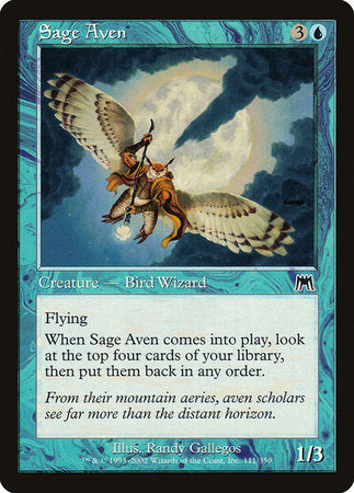 Sage Aven [Onslaught] | Good Games Cannington