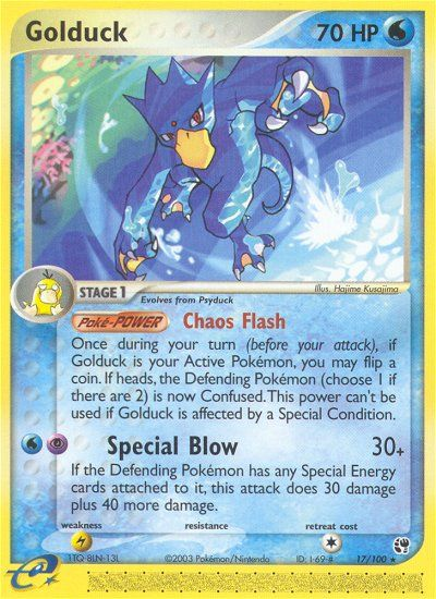 Golduck (17/100) [EX: Sandstorm] | Good Games Cannington