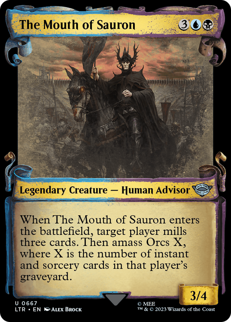 The Mouth of Sauron [The Lord of the Rings: Tales of Middle-Earth Showcase Scrolls] | Good Games Cannington