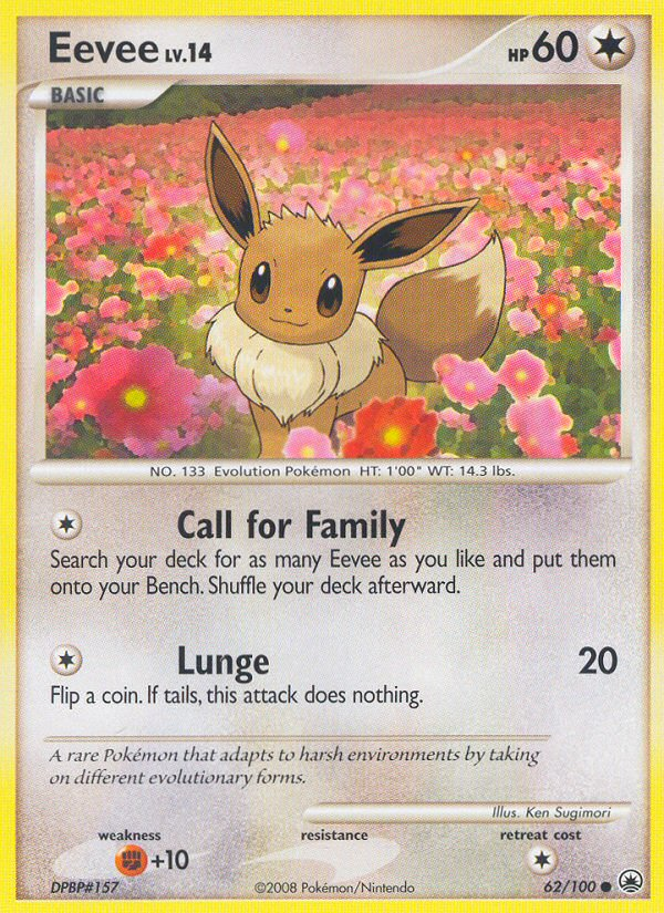 Eevee (62/100) [Diamond & Pearl: Majestic Dawn] | Good Games Cannington