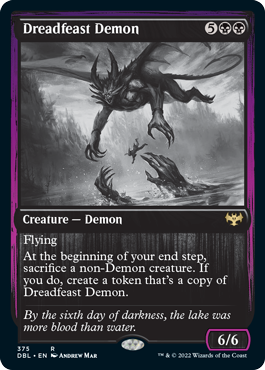 Dreadfeast Demon [Innistrad: Double Feature] | Good Games Cannington