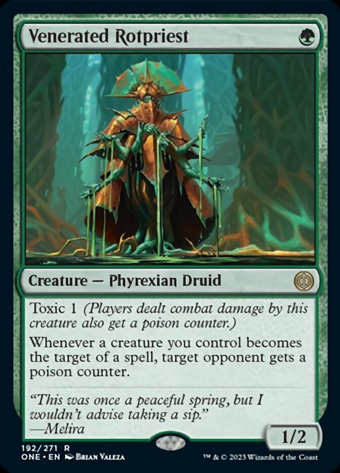 Venerated Rotpriest [Phyrexia: All Will Be One] | Good Games Cannington