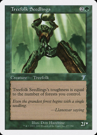 Treefolk Seedlings [Seventh Edition] | Good Games Cannington