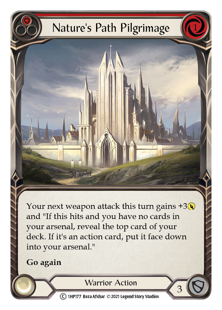 Nature's Path Pilgrimage (Red) [1HP177] | Good Games Cannington