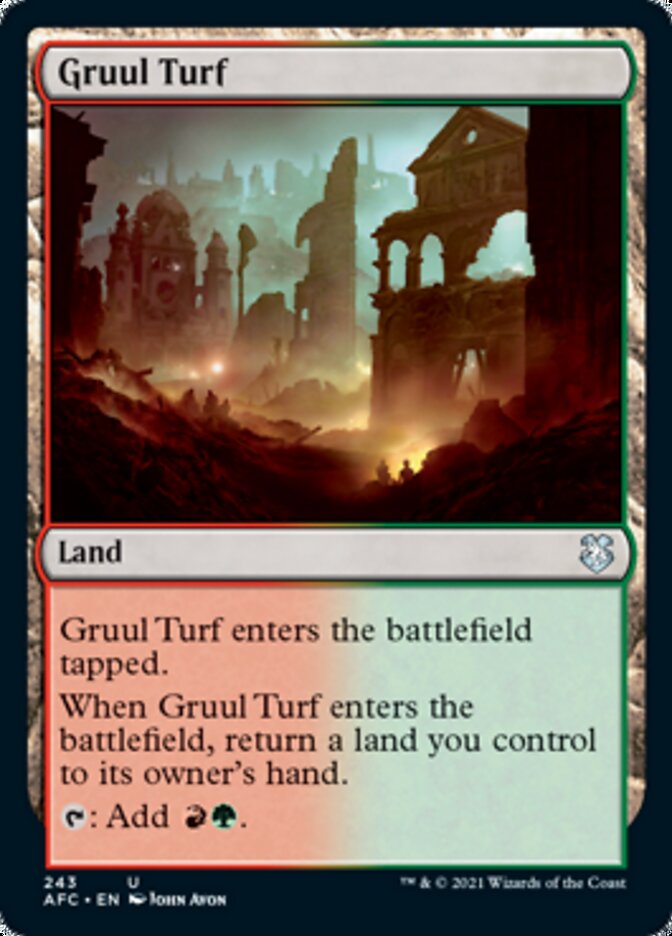 Gruul Turf [Dungeons & Dragons: Adventures in the Forgotten Realms Commander] | Good Games Cannington