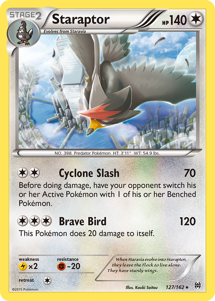 Staraptor (127/162) [XY: BREAKthrough] | Good Games Cannington
