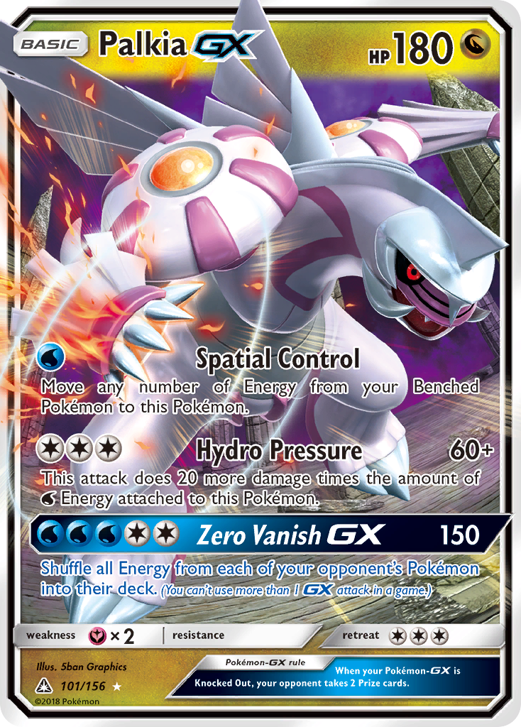 Palkia GX (101/156) [Sun & Moon: Ultra Prism] | Good Games Cannington