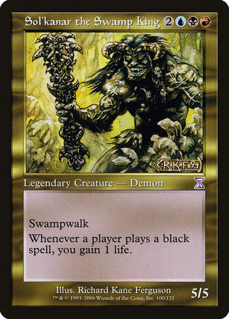 Sol'kanar the Swamp King [Time Spiral Timeshifted] | Good Games Cannington