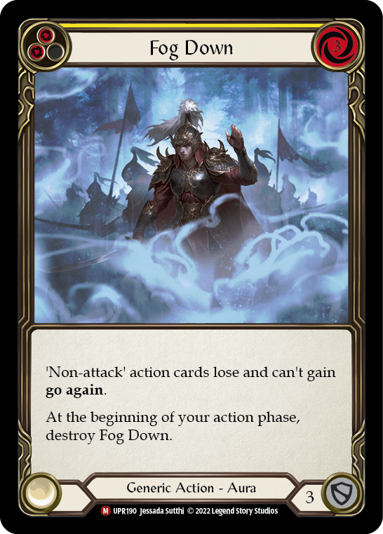 Fog Down [UPR190] (Uprising)  Rainbow Foil | Good Games Cannington