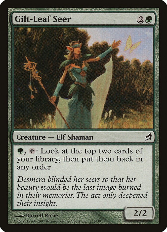 Gilt-Leaf Seer [Lorwyn] | Good Games Cannington