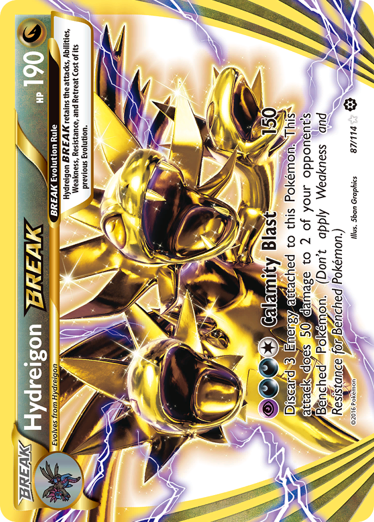 Hydreigon BREAK (87/114) [XY: Steam Siege] | Good Games Cannington