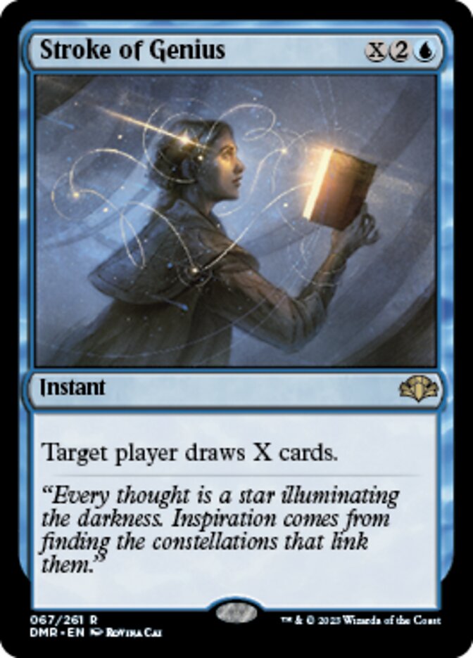 Stroke of Genius [Dominaria Remastered] | Good Games Cannington