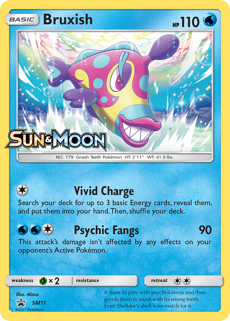 Bruxish (SM11) [Sun & Moon: Black Star Promos] | Good Games Cannington