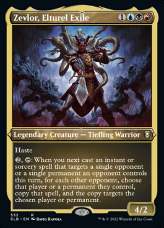 Zevlor, Elturel Exile (Foil Etched) [Commander Legends: Battle for Baldur's Gate] | Good Games Cannington