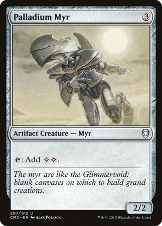 Palladium Myr [Commander Anthology Volume II] | Good Games Cannington