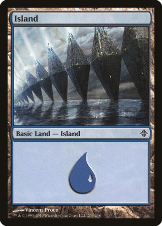Island (233) [Rise of the Eldrazi] | Good Games Cannington