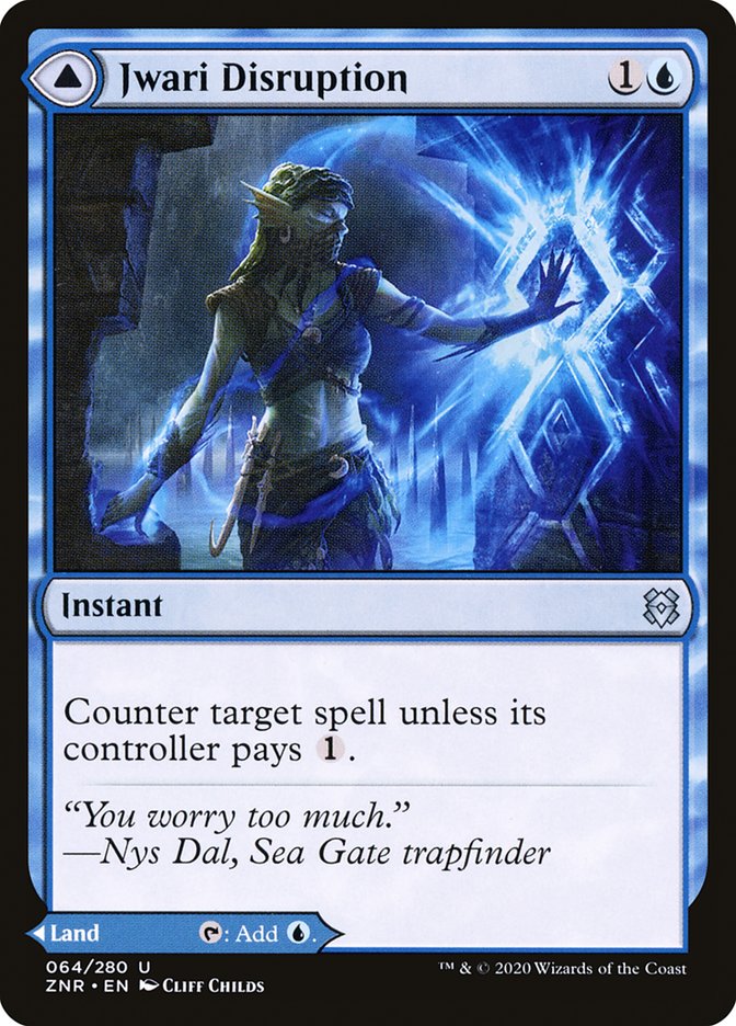 Jwari Disruption // Jwari Ruins [Zendikar Rising] | Good Games Cannington