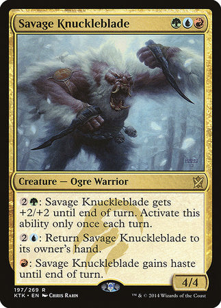 Savage Knuckleblade [Khans of Tarkir] | Good Games Cannington