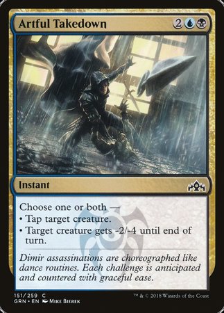 Artful Takedown [Guilds of Ravnica] | Good Games Cannington
