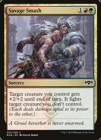 Savage Smash [Ravnica Allegiance] | Good Games Cannington