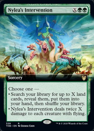 Nylea's Intervention (Extended Art) [Theros Beyond Death] | Good Games Cannington
