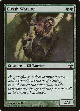 Elvish Warrior [Duels of the Planeswalkers] | Good Games Cannington