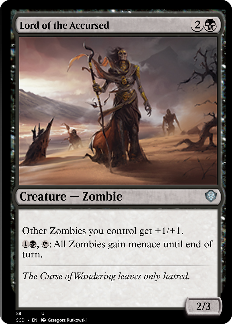 Lord of the Accursed [Starter Commander Decks] | Good Games Cannington