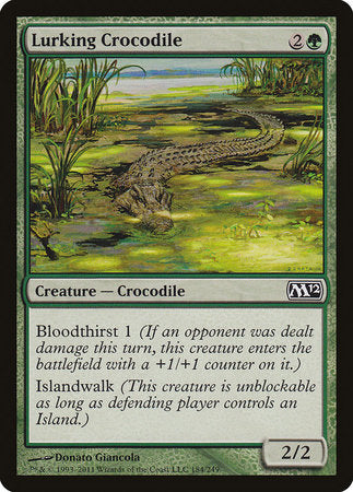 Lurking Crocodile [Magic 2012] | Good Games Cannington