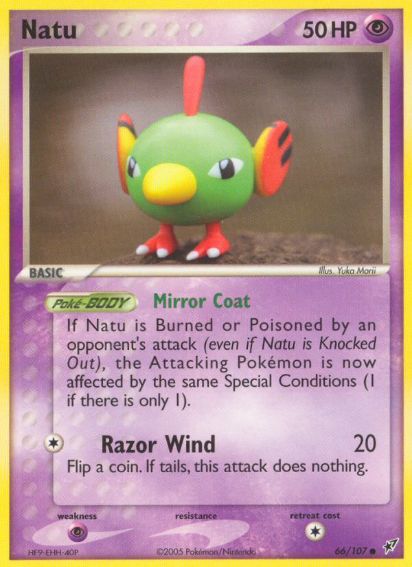 Natu (66/107) [EX: Deoxys] | Good Games Cannington