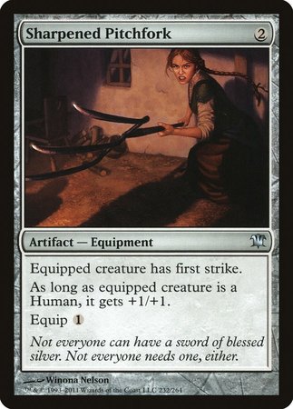 Sharpened Pitchfork [Innistrad] | Good Games Cannington