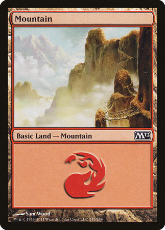 Mountain (245) [Magic 2012] | Good Games Cannington