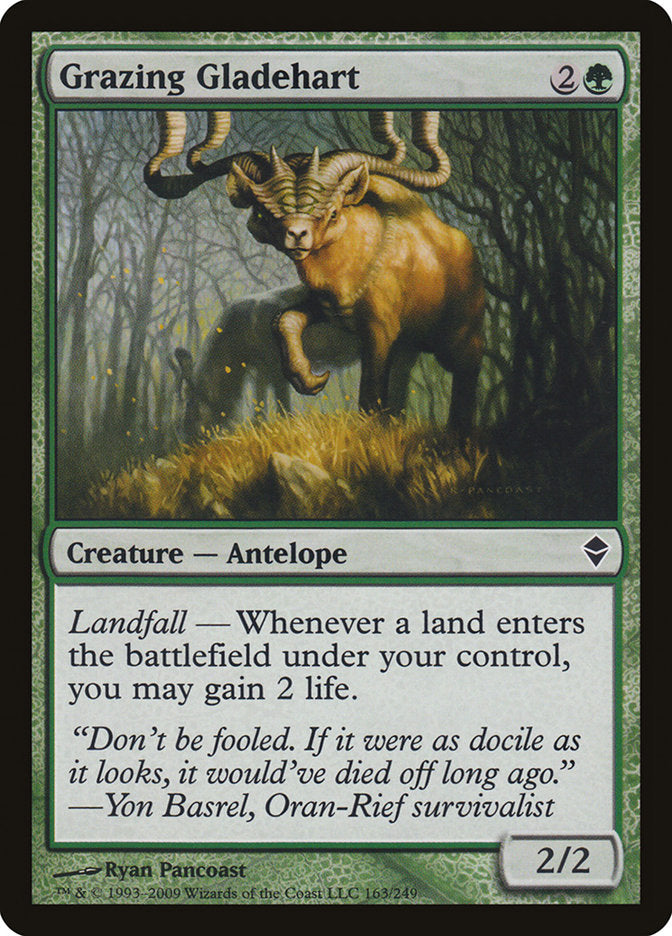 Grazing Gladehart [Zendikar] | Good Games Cannington