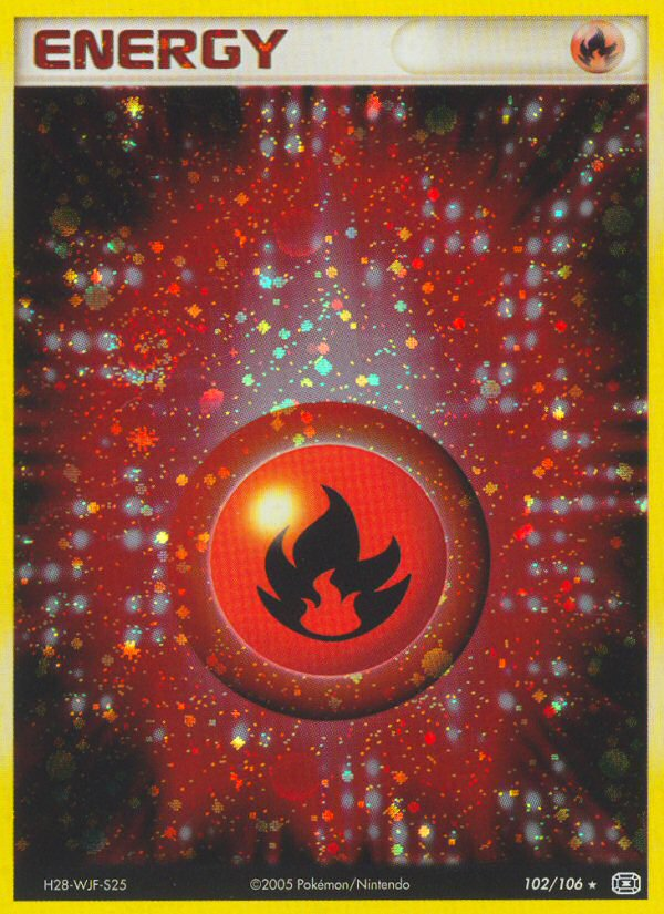 Fire Energy (102/106) [EX: Emerald] | Good Games Cannington
