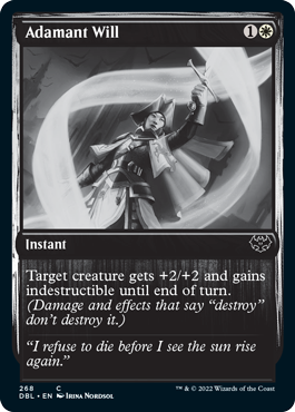 Adamant Will [Innistrad: Double Feature] | Good Games Cannington
