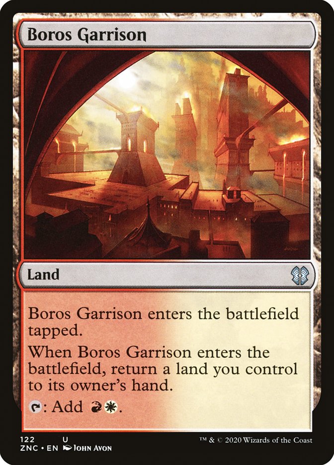 Boros Garrison [Zendikar Rising Commander] | Good Games Cannington