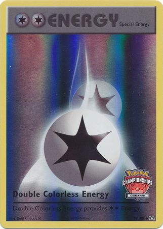 Double Colorless Energy (90/108) (Oceania Championship Promo) [XY: Evolutions] | Good Games Cannington