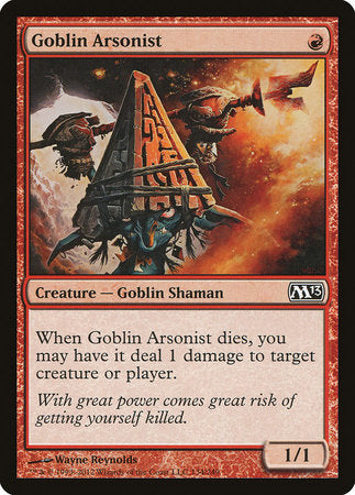 Goblin Arsonist [Magic 2013] | Good Games Cannington