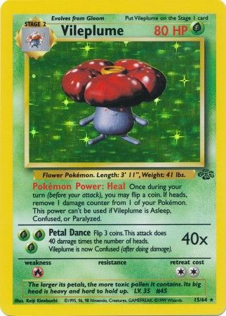 Vileplume (15/64) [Jungle Unlimited] | Good Games Cannington