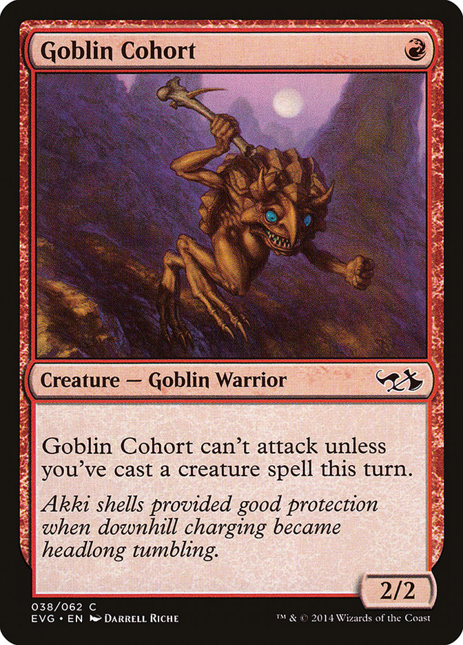 Goblin Cohort (Elves vs. Goblins) [Duel Decks Anthology] | Good Games Cannington
