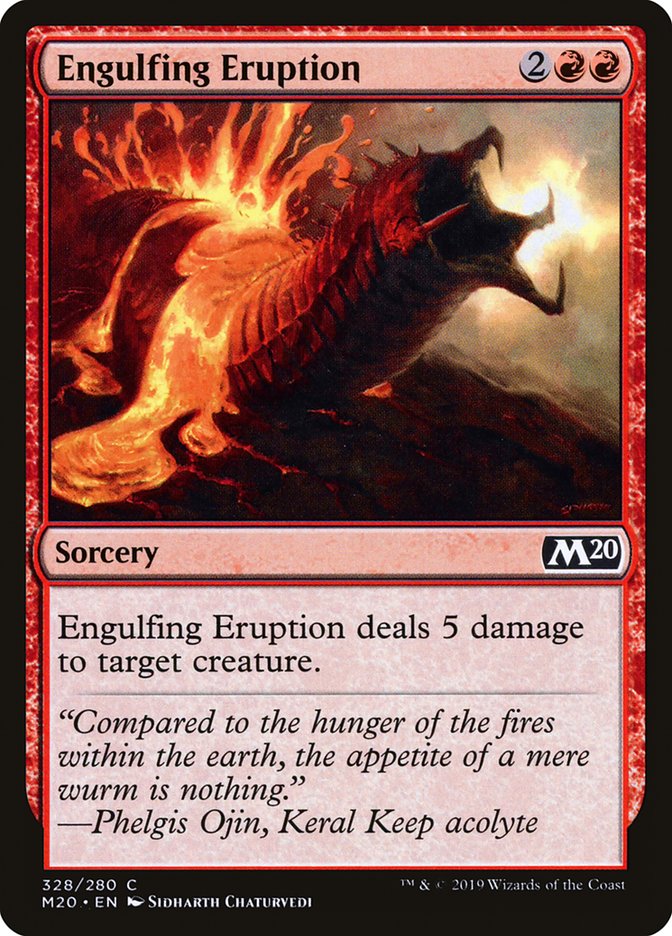 Engulfing Eruption [Core Set 2020] | Good Games Cannington