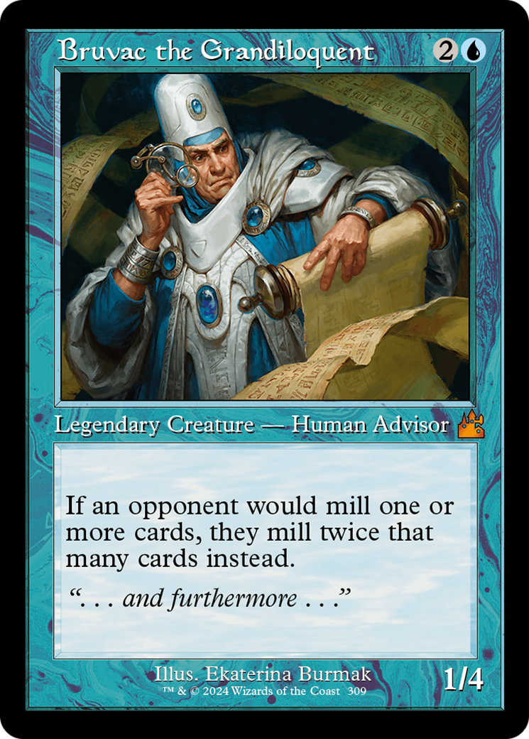 Bruvac the Grandiloquent (Retro Frame) [Ravnica Remastered] | Good Games Cannington
